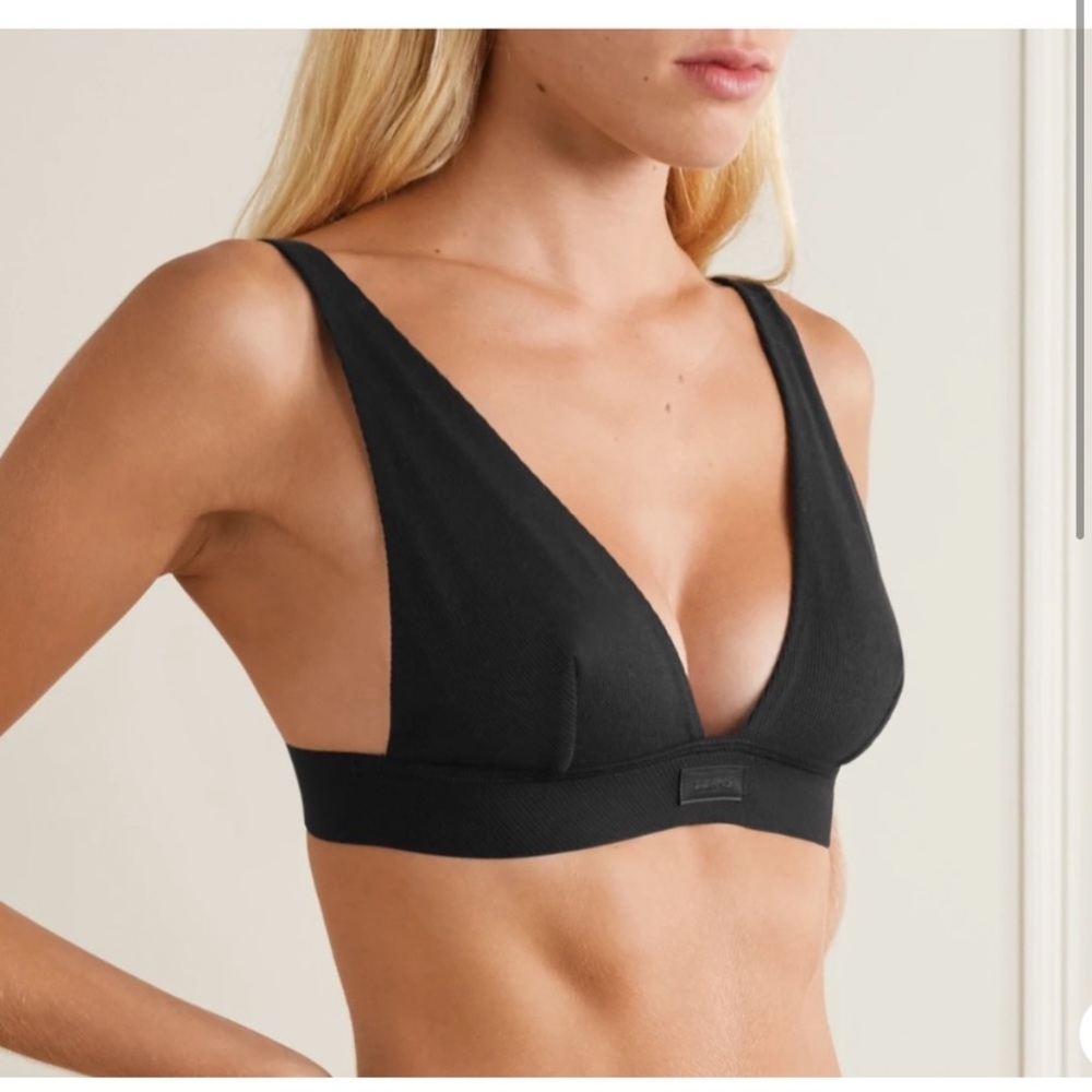SKIMS Ribbed Bra and Thong Set